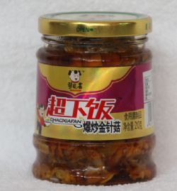 菜花香爆炒金針菇210g