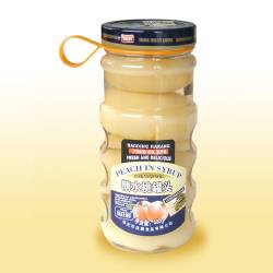 綠莊園糖水白桃500克